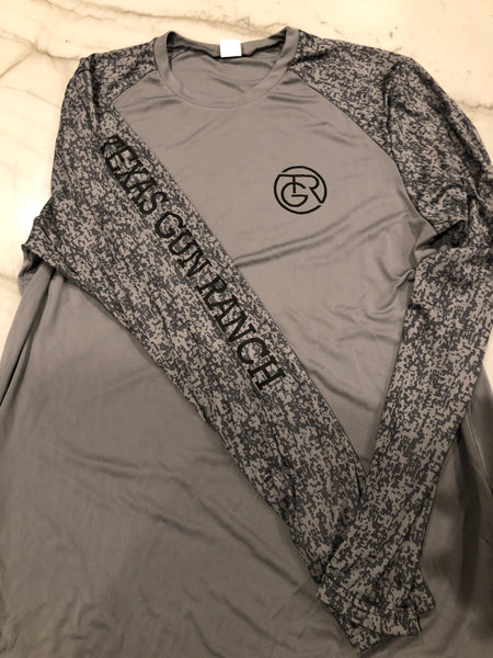 TGR Long Sleeve Camo Fishing Shirt